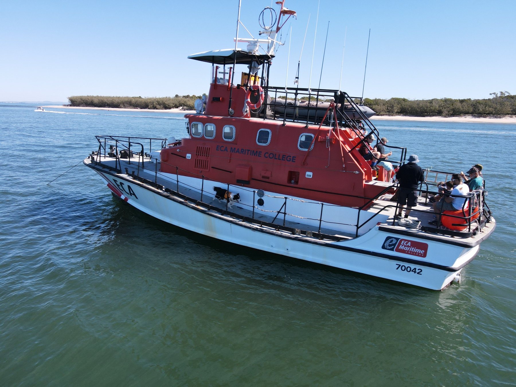 ECA Maritime College vessel used for practical skipper training